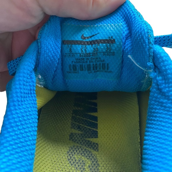 Women’s Nike Zoom Pegasus 35 Running Sneakers Size 8, EU 39 blue orbit - Picture 7 of 8